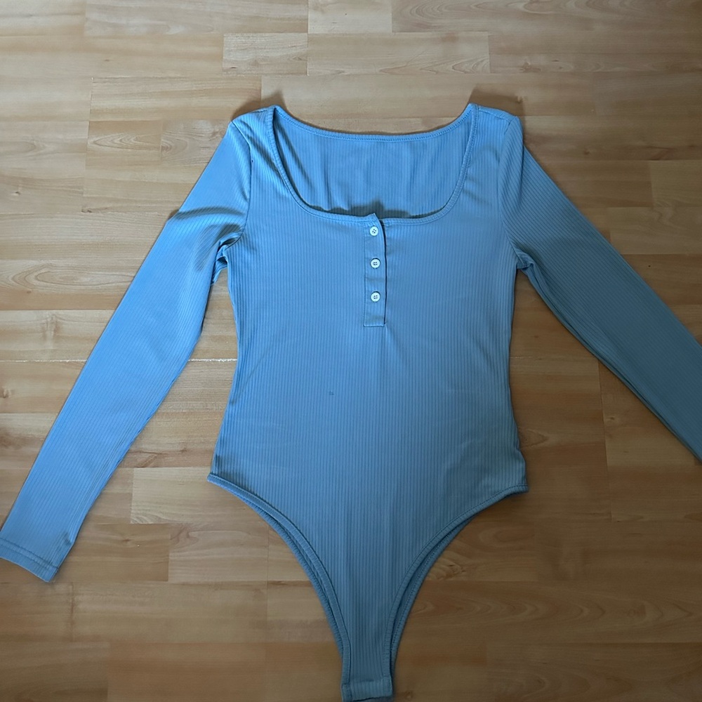 Large blue bodysuit SHEIN